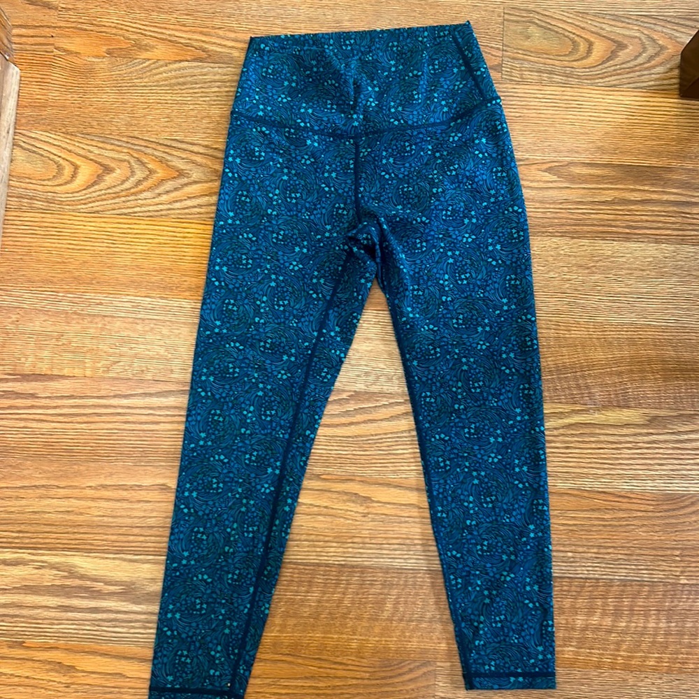 Sprig Blossom Luxe Hi Rise 7/8 length (24”)